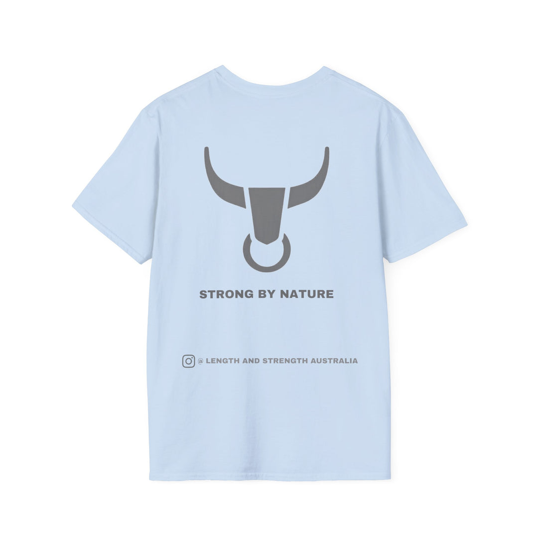 Mens Strong By Nature T-Shirt 100% Cotton