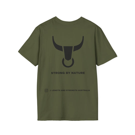 Mens Strong By Nature T-Shirt 100% Cotton